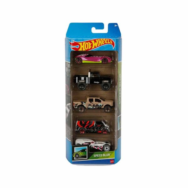 Hot Wheels 5'li Araba Seti HTW-01806C Oyuncak Model Metal Arabalar