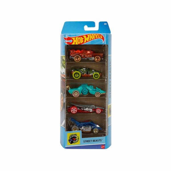 Hot Wheels 5'li Araba Seti HTW-01806C Oyuncak Model Metal Arabalar