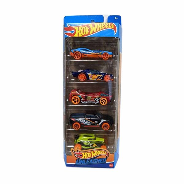 Hot Wheels 5'li Araba Seti HTW-01806 C - (Oyuncak Serisi Seçebilirsiniz) Hw Horsepower Hfv94