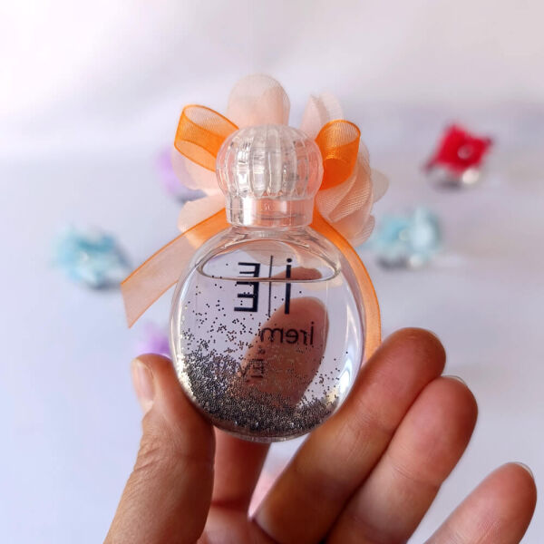 Nikah Şekeri Hediyeliği Kolonya Şişesi Nks-302 Plastik 50cc Kapaklı Elma Şişe