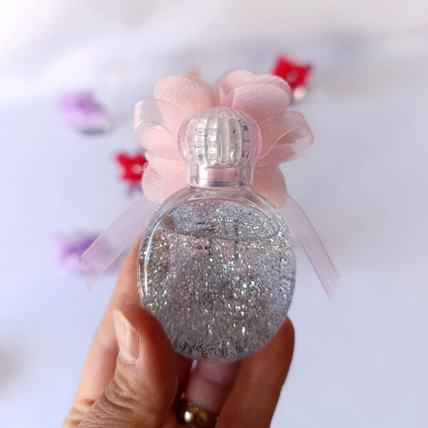 Nikah Şekeri Hediyeliği Kolonya Şişesi Nks-302 Plastik 50cc Kapaklı Elma Şişe