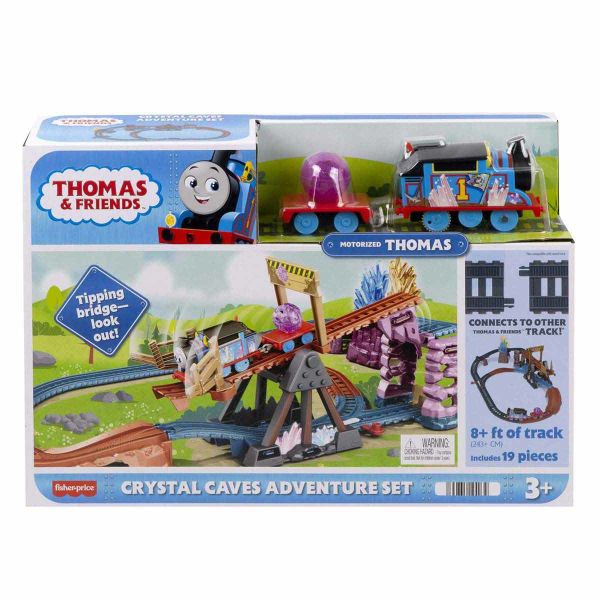 Thomas ve Arkadaşları Kristal Mağaraları Macerası Oyuncak Tren Seti HMC28
