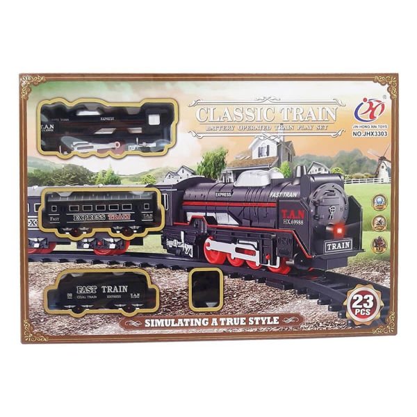 23 Parça Classic Oyuncak Tren Seti JHX3303