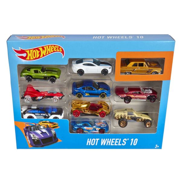 Hot Wheels 10'lu Araba Seti HTW-54886 - (Karma Oyuncak Araba Gelecektir)