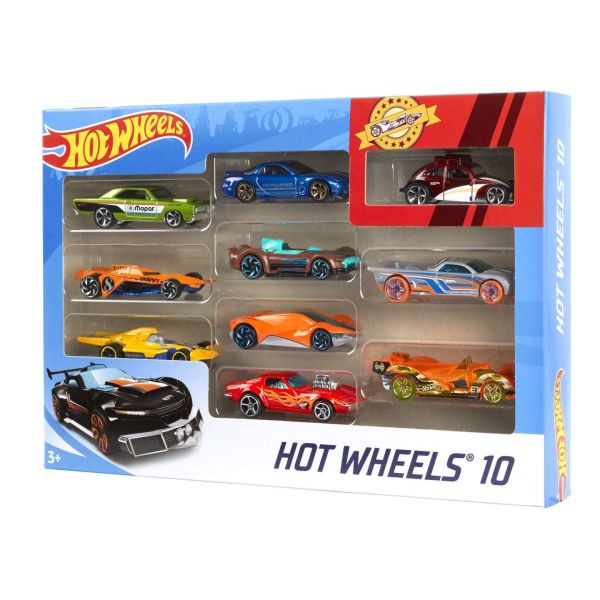 Hot Wheels 10'lu Araba Seti HTW-54886 - (Karma Oyuncak Araba Gelecektir)