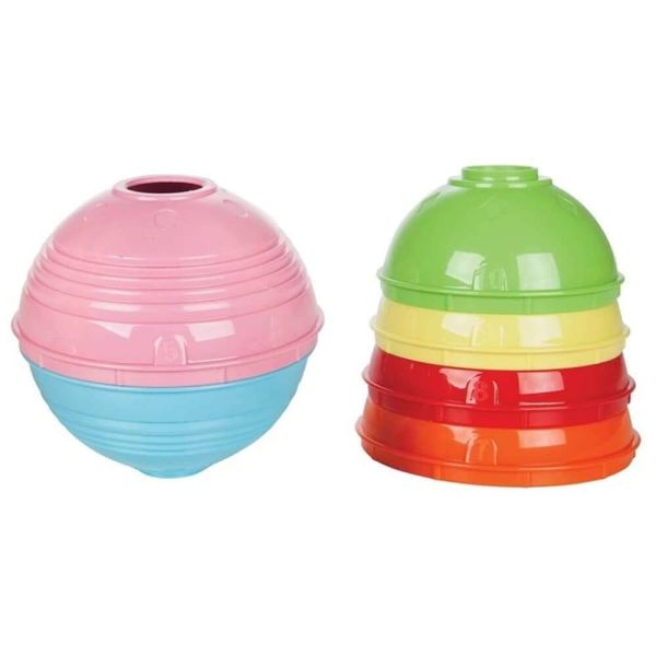 Eğitici Oyuncak Kaplar 10 Parça Renkli Kap Seti PL-03-264
