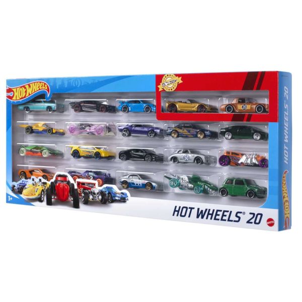 Hot Wheels 20'li Araba Seti H7045 - (Karma Oyuncak Araba Gelecektir)