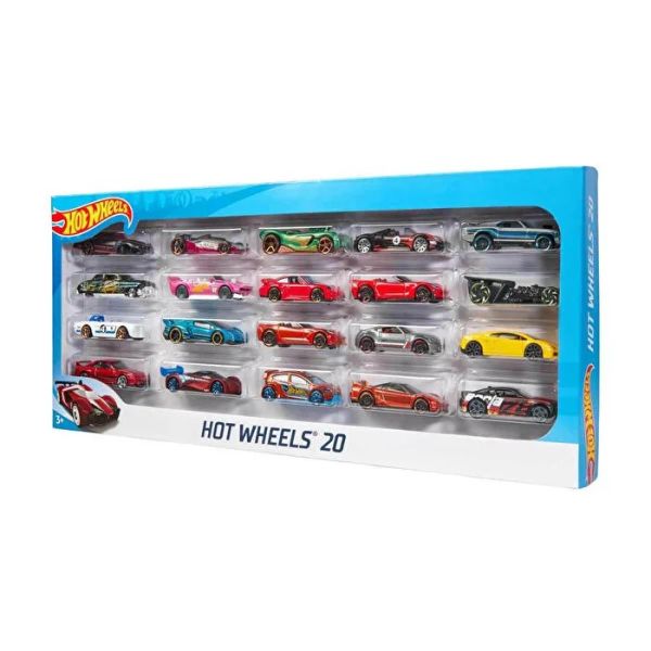 Hot Wheels 20'li Araba Seti H7045 - (Karma Oyuncak Araba Gelecektir)