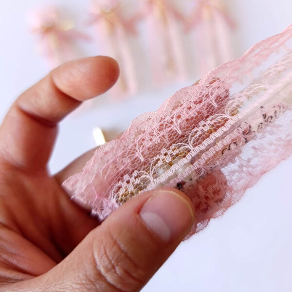 Nikah Şekeri Hediyeliği Keseli Parfüm Şişesi Nks-310B Cam Sprey Kapaklı 10cc Kalem Şişe