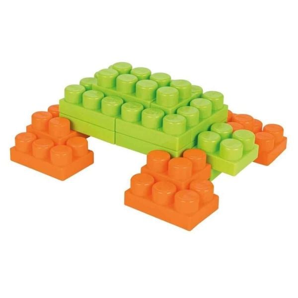 Arabalı Kutu İçinde 56 Parça Master Bloklu Trolley Eğitici Oyuncak Seti PL-03-575