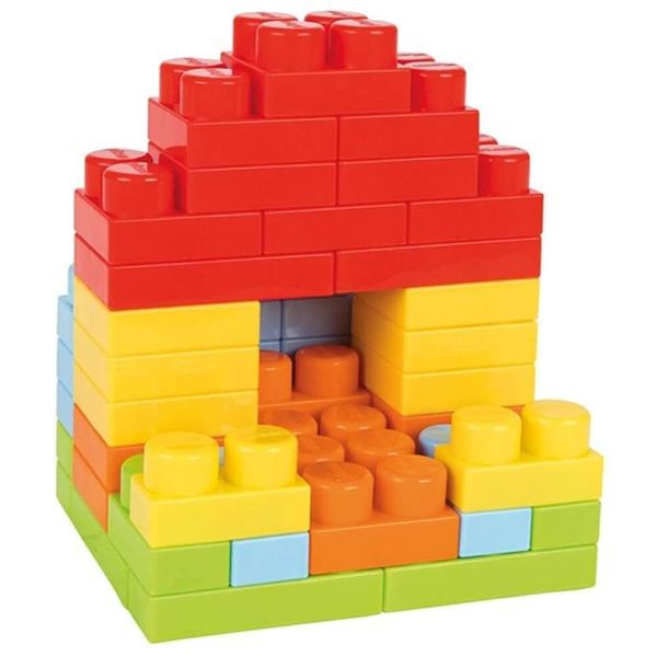 Arabalı Kutu İçinde 56 Parça Master Bloklu Trolley Eğitici Oyuncak Seti PL-03-575