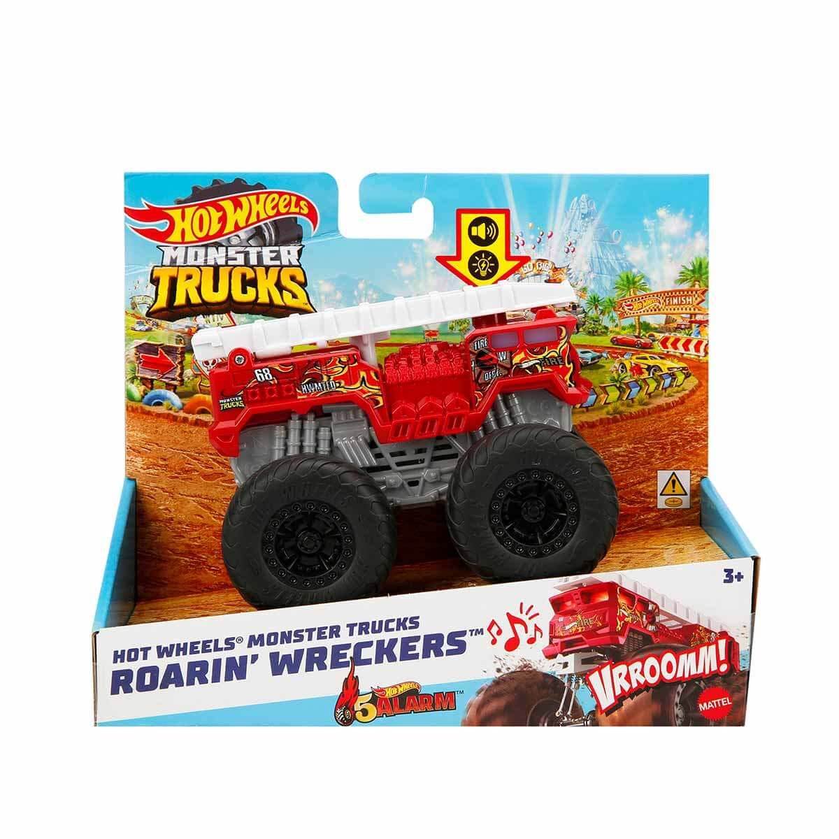 Hot Wheels Monster Trucks Kükreyen Arabalar Serisi HDX60 5 Alarm