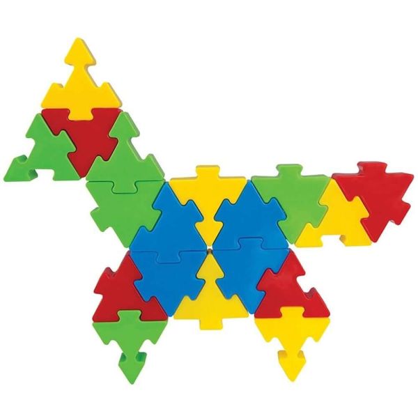 Eğlenceli Bloklar 128 Parça Eğitici Oyuncak Seti PL-03-298