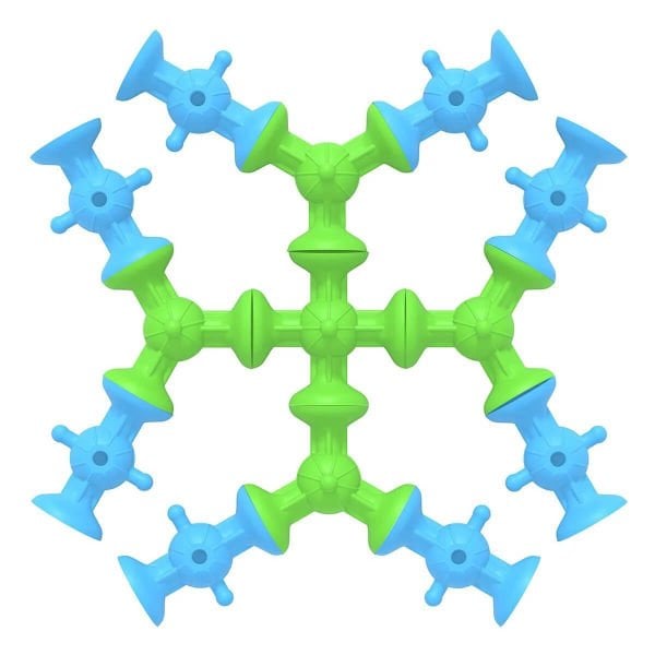 Yumuşak Vantuz Moleküller 44 Parça Eğitici Oyuncak Seti PL-03-636