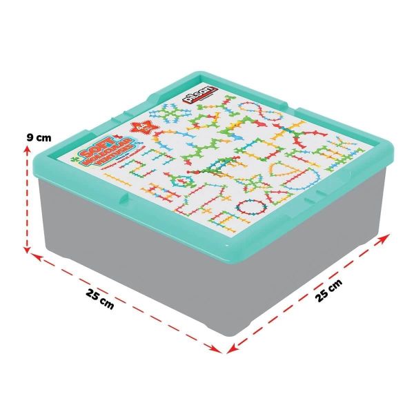Yumuşak Vantuz Moleküller 44 Parça Eğitici Oyuncak Seti PL-03-636