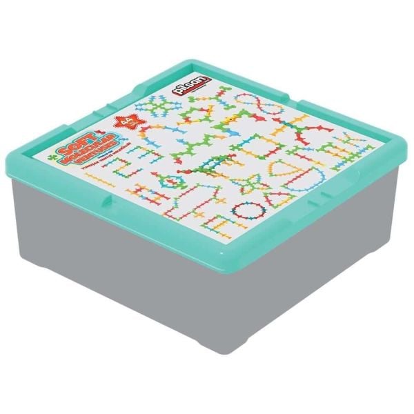 Yumuşak Vantuz Moleküller 44 Parça Eğitici Oyuncak Seti PL-03-636