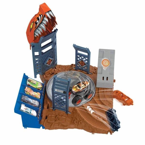 Hot Wheels Monster Trucks Arenada Yarı Final Setleri HNB93 - Tiger Shark