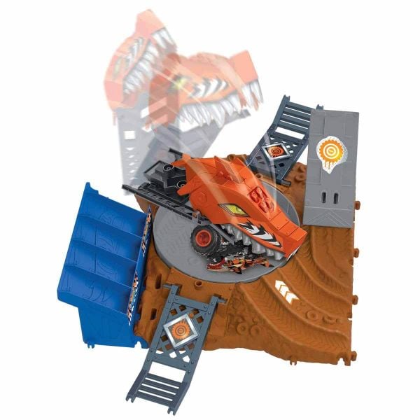 Hot Wheels Monster Trucks Arenada Yarı Final Setleri HNB93 - Tiger Shark
