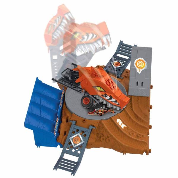 Hot Wheels Monster Trucks Arenada Yarı Final Setleri HNB93 - Tiger Shark
