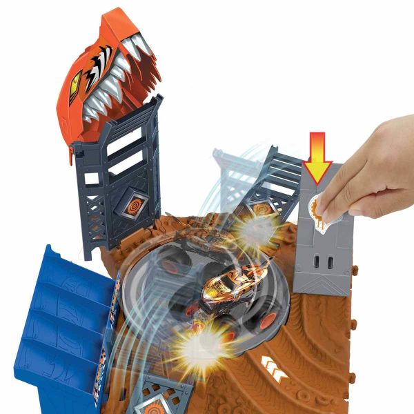 Hot Wheels Monster Trucks Arenada Yarı Final Setleri HNB93 - Tiger Shark