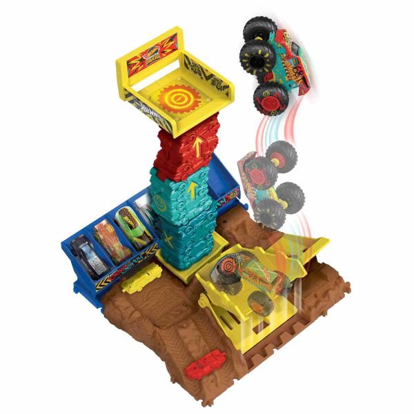 Hot Wheels Monster Trucks Arenada Yarı Final Setleri HNB94 - Demo Derby