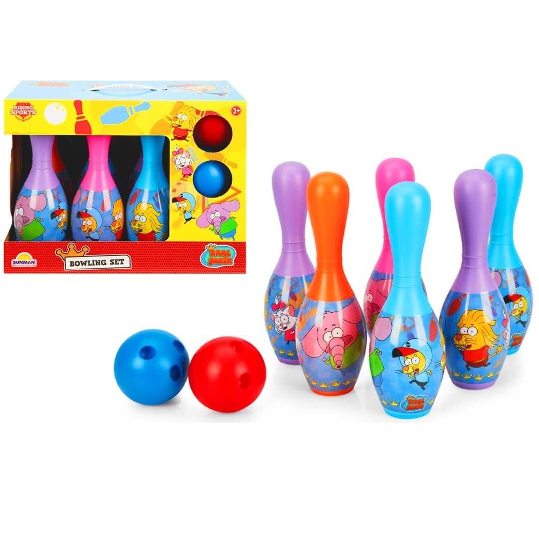 Kral Şakir Bowling Seti Oyunu Aktivite Oyuncak Seti SNM-4156