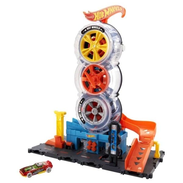 Hot Wheels City Tekerlek Kulesi HDP02 Oyuncak Fırlatma Rampası