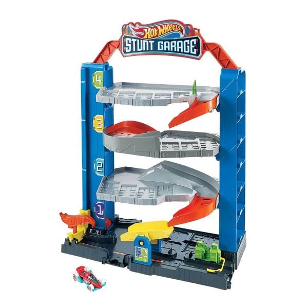 Hot Wheels Maceraya Başlangıç Garajı 4 Katlı GNL70 Fırlatma Rampası