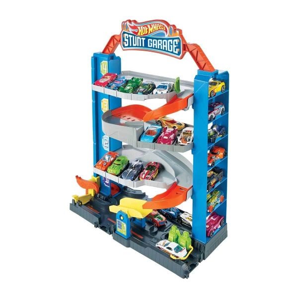 Hot Wheels Maceraya Başlangıç Garajı 4 Katlı GNL70 Fırlatma Rampası