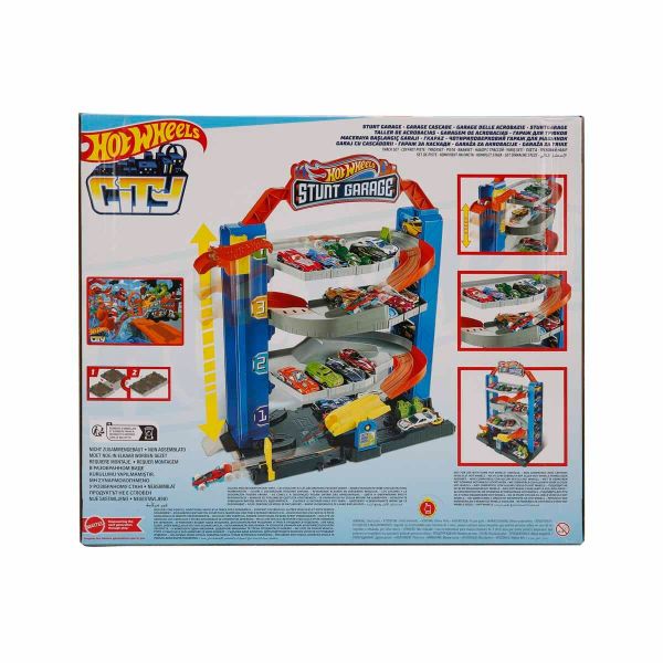 Hot Wheels Maceraya Başlangıç Garajı 4 Katlı GNL70 Fırlatma Rampası