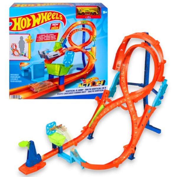 Hot Wheels Dikey Yarış Heyecanı Oyun Seti HMB15 Yarış Pisti Fırlatma Rampası