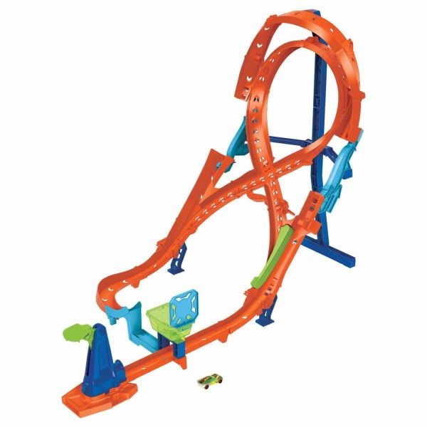 Hot Wheels Dikey Yarış Heyecanı Oyun Seti HMB15 Yarış Pisti Fırlatma Rampası