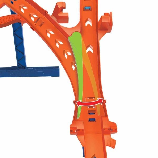 Hot Wheels Dikey Yarış Heyecanı Oyun Seti HMB15 Yarış Pisti Fırlatma Rampası