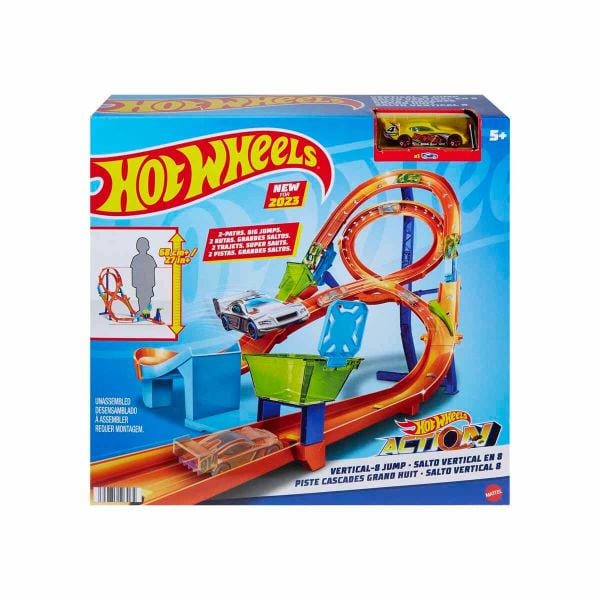 Hot Wheels Dikey Yarış Heyecanı Oyun Seti HMB15 Yarış Pisti Fırlatma Rampası