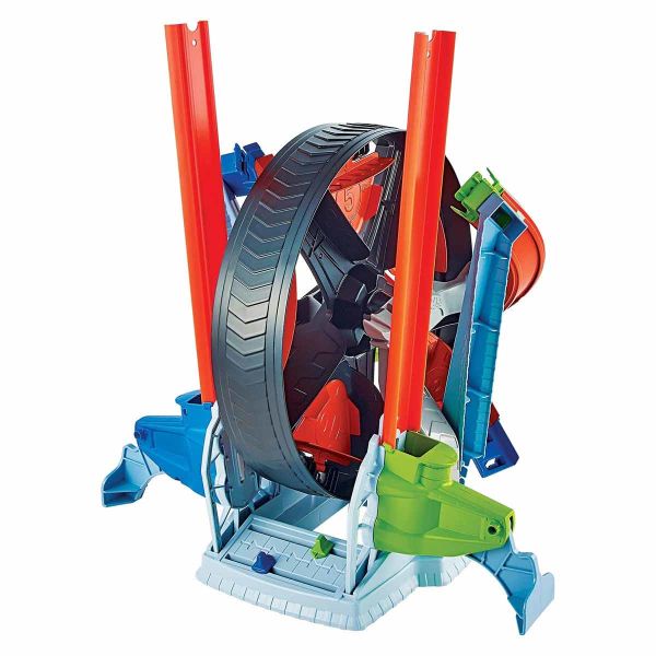 Hot Wheels Dönen Tekerlek Macerası Yarış Seti GJM77 Fırlatma Rampası