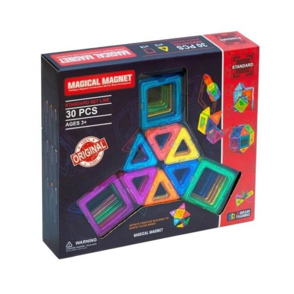 Magical Magnet Standart 30 Parça Oyuncak Seti MM6080