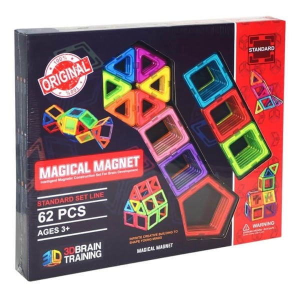 Magical Magnet Standart 62 Parça Oyuncak Seti MM6280