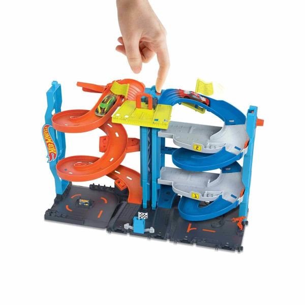 Hot Wheels Heyecanlı Yarış Kulesi HKX43 Fırlatma Rampaları