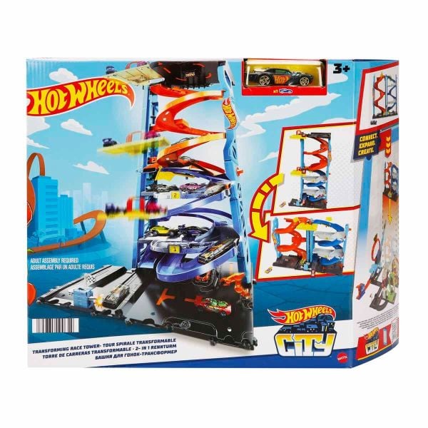 Hot Wheels Heyecanlı Yarış Kulesi HKX43 Fırlatma Rampaları