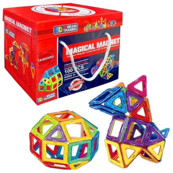 Magical Magnet Standart 100 Parça Oyuncak Seti MM10080
