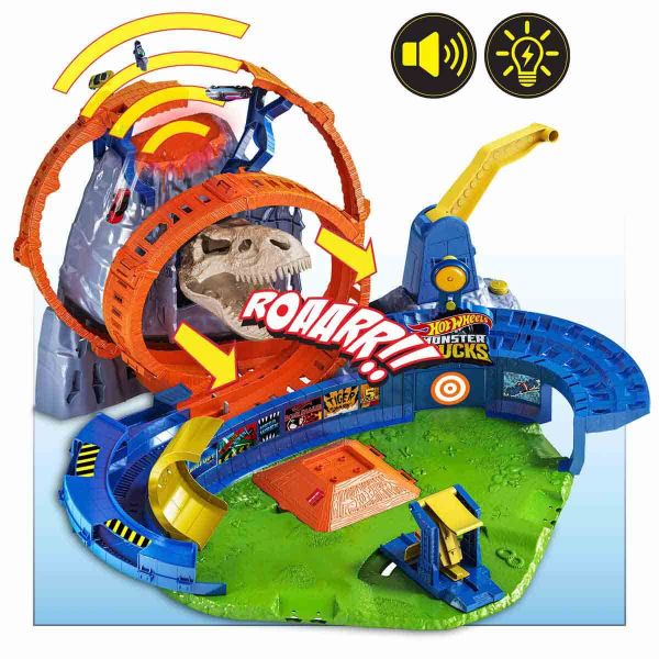 Hot Wheels Monster Trucks Volkanik Alanda Macera Oyun Seti GYL14