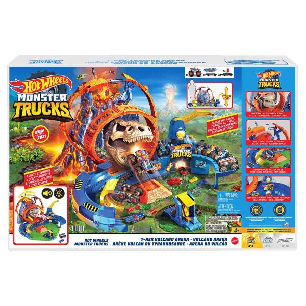 Hot Wheels Monster Trucks Volkanik Alanda Macera Oyun Seti GYL14