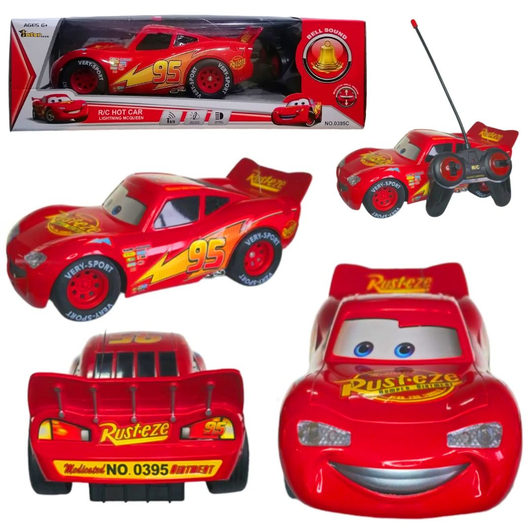 KUMANDALI ARABA 0395C CARS MCQUEEN SESLİ Yarış Arabası