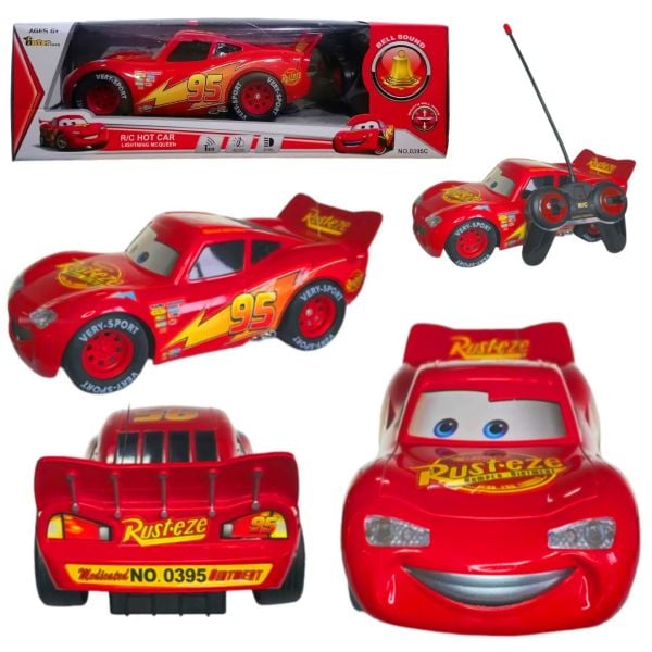 KUMANDALI ARABA 0395C CARS MCQUEEN SESLİ Yarış Arabası