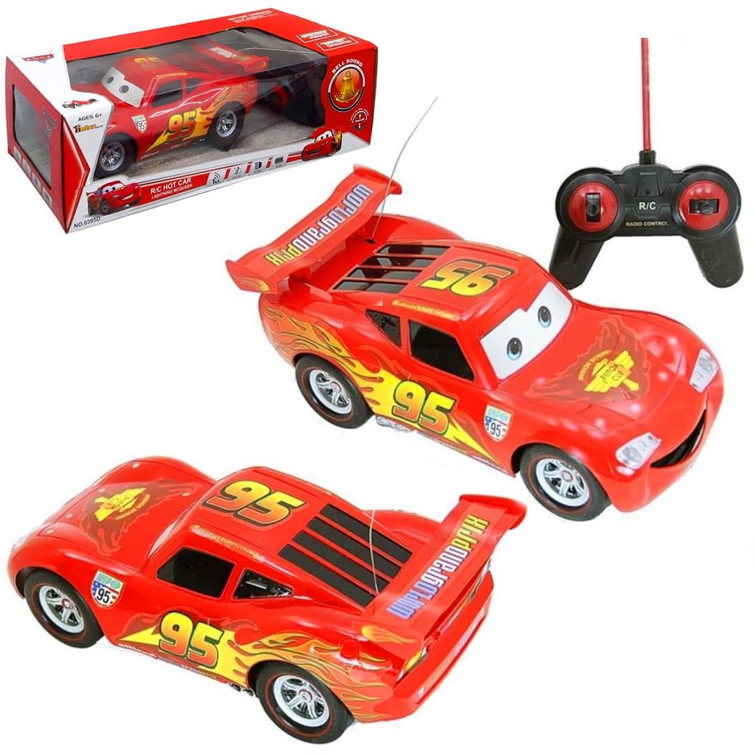 KUMANDALI ARABA 0395D CARS MCQUEEN SESLİ ŞARJLI Yarış Arabası