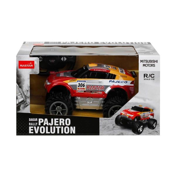 Mitsubishi Pajero Evolution 1:18 Uzaktan Kumandalı Araba RST-20100