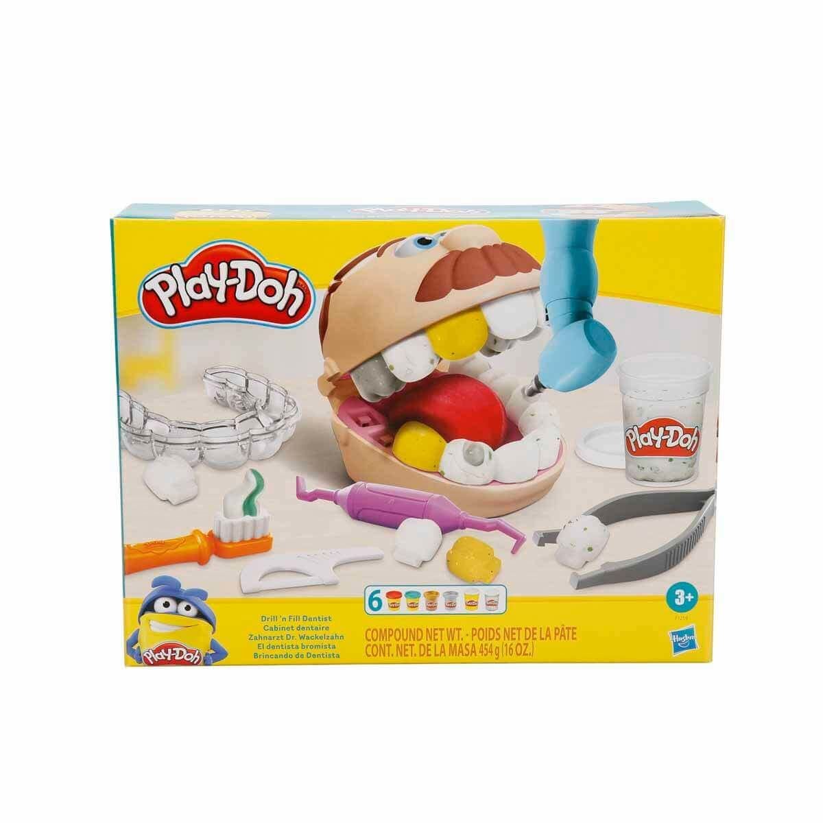 Play Doh Oyun Hamuru Dişçi Rol Yapım Oyuncak Seti F1259