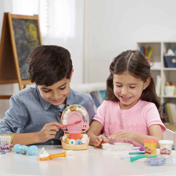 Play Doh Oyun Hamuru Dişçi Rol Yapım Oyuncak Seti F1259