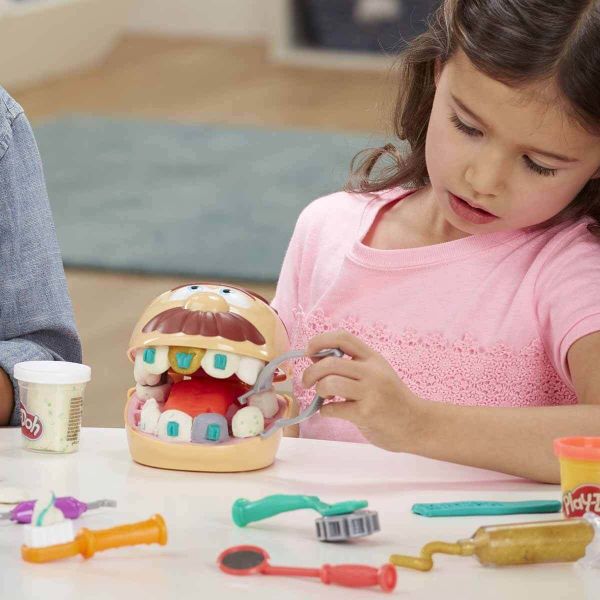 Play Doh Oyun Hamuru Dişçi Rol Yapım Oyuncak Seti F1259