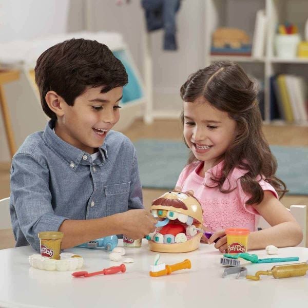 Play Doh Oyun Hamuru Dişçi Rol Yapım Oyuncak Seti F1259